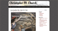 Desktop Screenshot of christophermchurch.com